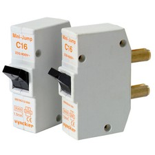 1x 16A disjoncteur fusible automatique à broches 16A 220/380V