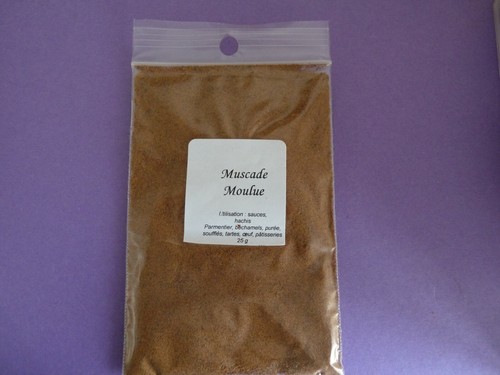 Muscade poudre sauce - muscade,