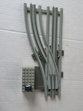 LEGO 7858 - chemin de fer 12V  -  rails jeu d'aiguillage gauche