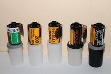 5 Pellicules couleur périmées traitement C41