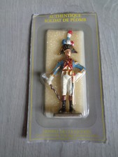 FIGURINE SOLDAT PLOMB STARLUX ATLAS 1ER EMPIRE NAPOLEON TAMBOUR MAJOR N°2