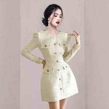 Robe Femme Courte Blanche