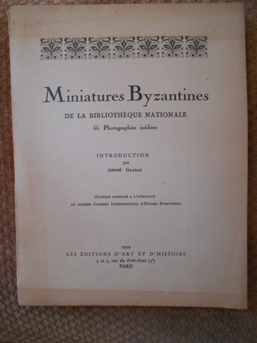Miniatures byzantines la - miniatures,