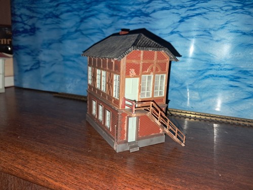 Maquette poste aiguillages - ho,