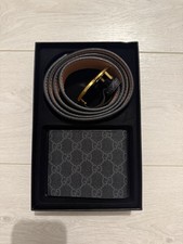 Coffret Ceinture + Porte Monnaie Gucci 