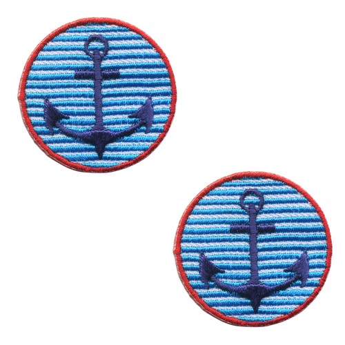Patch ecusson ancre petit - -,