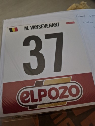 Dossard tour espagne vuelta - d,