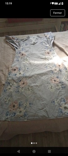 Robe longue florale - robe,