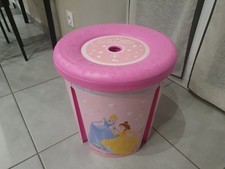 Bac de rangement à jouets en plastique rigide princesse disney