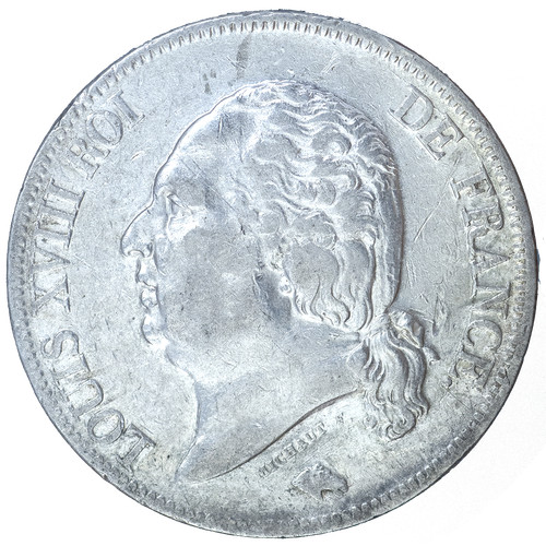 Louis xviii francs - louis, xviii-5