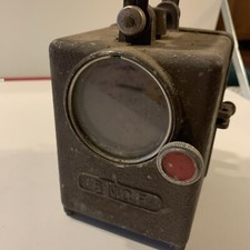 Ancienne Lanterne Wonder Portable de Cheminot type AGRAL pile type "FANAL"