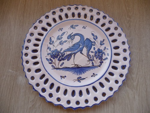 Assiette ajourée martres - ajourée,