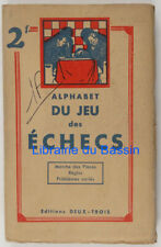 Alphabet du jeu d'échecs ou