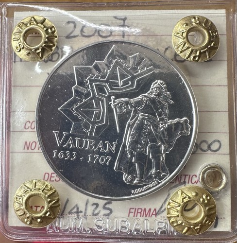 Monnaie france euro vauban - france, 1/4
