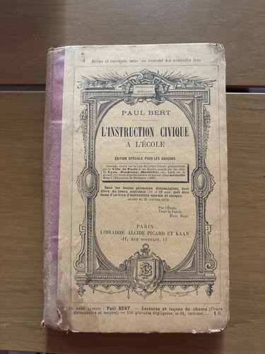 Instruction civique - l’instruction,