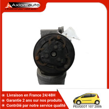 ?? COMPRESSEUR AIR CONDITIONNE PEUGEOT 107 Phase 1 2005-2008 ➤6453RJ ♻️