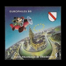 Bloc CNEP N° 17a Neuf ** Luxe - Europhilex - Mickey 1993 NON DENTELE
