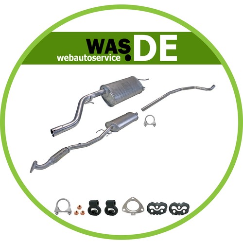 Kit pot échappement - kit, pour