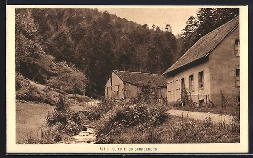 Cpa wangenbourg scierie - cpa, du