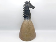 Jean-Louis Nigon - Grande cloche cheval en céramique - XXe