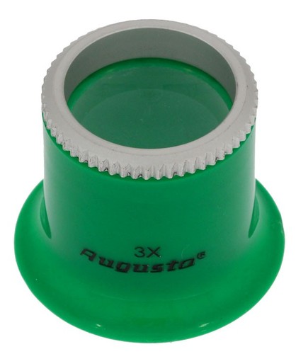 Loupe horloger verte - loupe, 3x