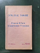 Catalogue timbre français  Thiaude 1946