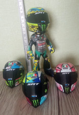 figurine moto gp au 1/12 éme Valentino Rossi grazie no minichamps style manga