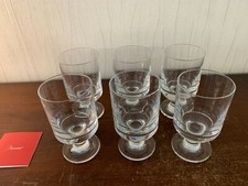5 verres à eau modèle Diabolo en cristal de Baccarat (prix à la pièce)