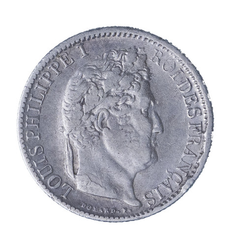 Louis philippe franc 1831 - 1/2,