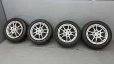 4 jantes alu Mercedes - Benz Classe A / B / C – pneus hiver Dunlop 205 / 55 R 16