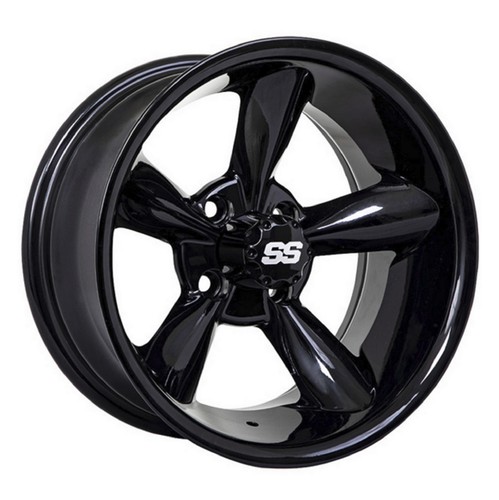 Roues godfather noires - noires, gtw