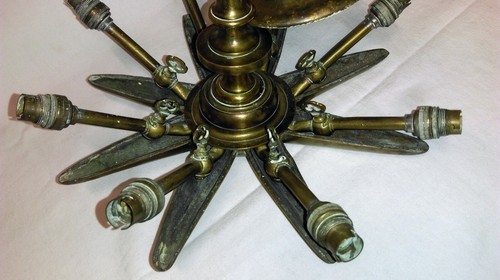 Judaïca ancienne lampe de - judaÏca,