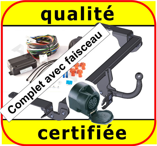 Attelage pour citroën - c4, b7
