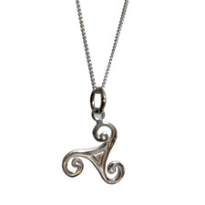 Triskele Collier en argent