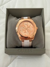 Montre Guess femme acier rose