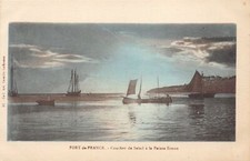 Martinique - FORT DE FRANCE - Coucher de soleil à la Pointe Simon - Voiliers - E