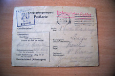 CARTE PRISONNIER WW2 OFLAG IV D  ELSTERHORST  vers LIMOGES   1940