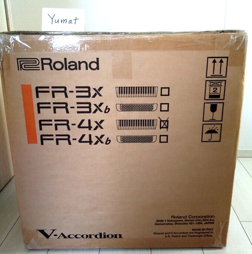 Roland v accordion - fr-4x, bk