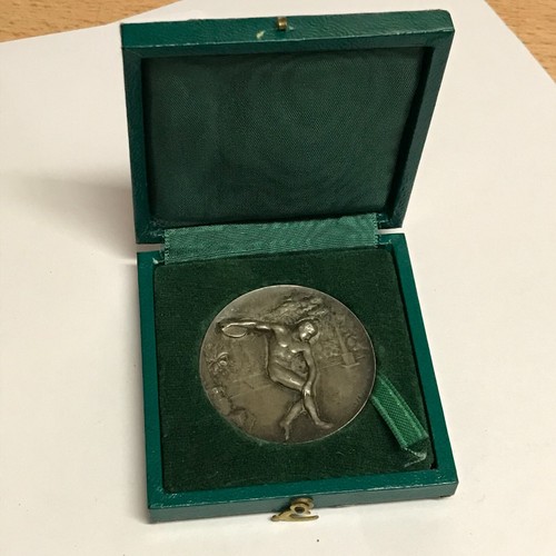 Médaille bronze argenté jeux