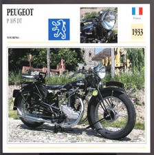 1933 Peugeot P105 DT (350cc)