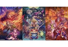 Lot de 3 cartes postales