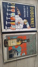 PORTE MENU RESTAURANT BAR DUBONNET vers 1928 + CHAMPAGNE MORLANT 