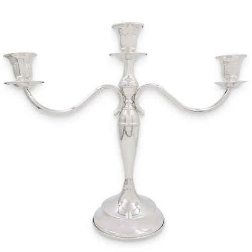Candélabre argent massif - argent,