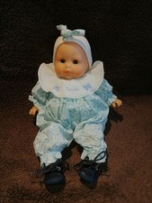 POUPEE COROLLE Poupon Bébé  Baby doll yeux dormeurs 30 Cm Corps Mou Vintage 1999