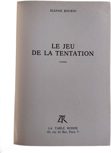 Jeu tentation - tentation, |