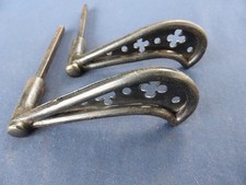 2 grandes poignées fer