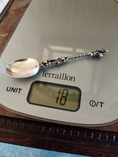 Cuillère de Collection Décor d'un Apôtre en Argent Massif