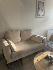 canapé 2 places Velours Côtelé 