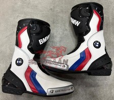 Bottes de course de moto en