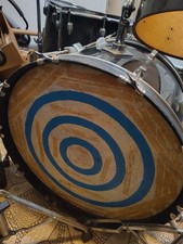 Vintage 1960's large drumset